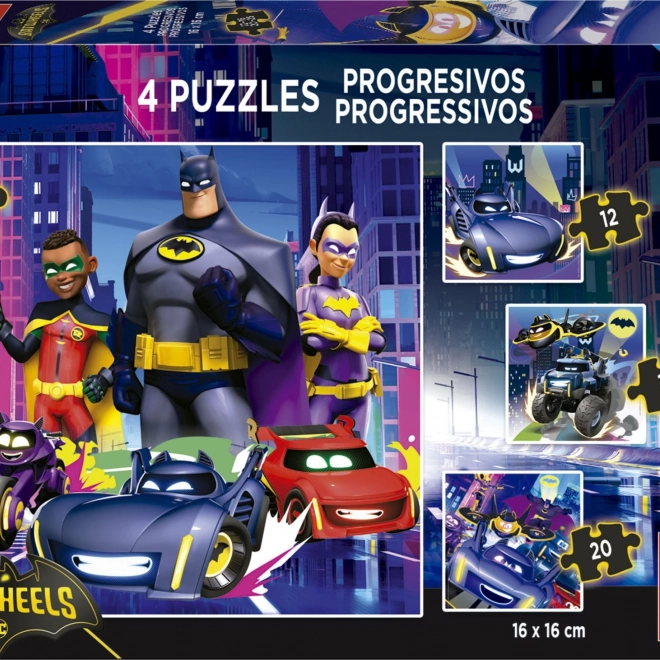 Educa puzzle Batwheels 4 az 1-ben