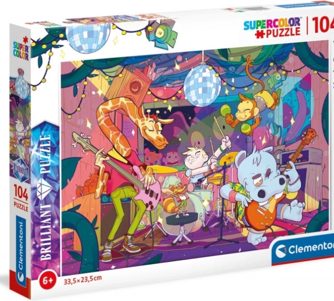 Puzzle Brilliant Zenei Csoport 104 Darab