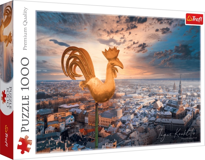 Riga, Lettország kirakó, 1000 darab