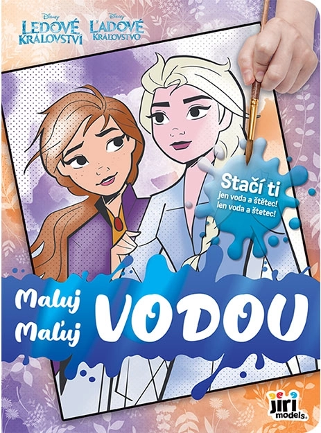 Vízzel festős kifestő FROZEN – Jégvarázs