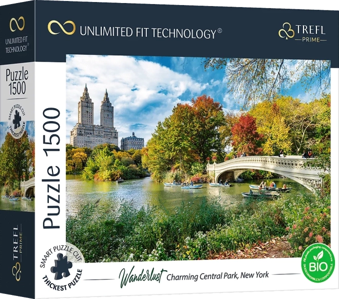 Puzzle TREFL UFT Wanderlust: Varázslatos Central Park, New York – 1500 darab