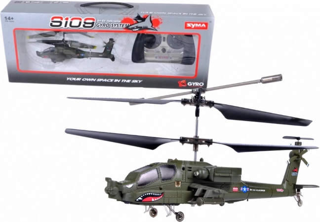 Zöld tengerentúli helikopter SYMA
