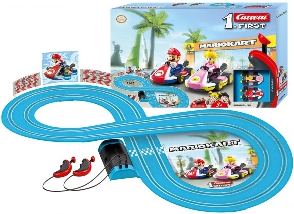 Autópálya Carrera FIRST - Mario és Peach készlet