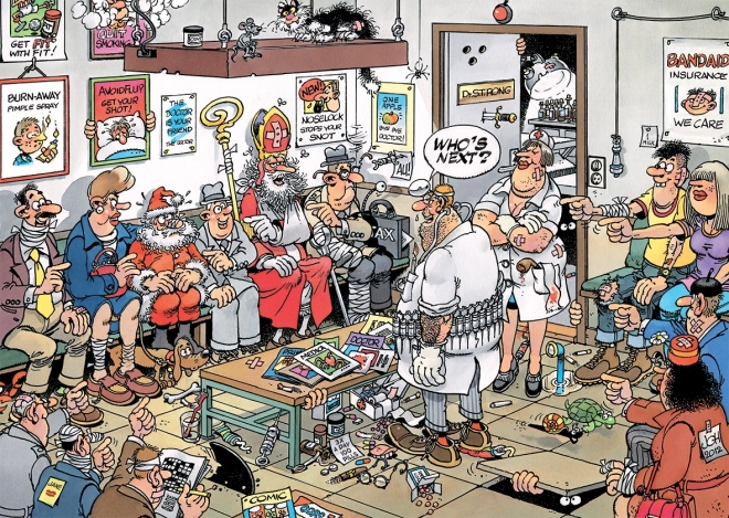 Jumbo Puzzle Jan van Haasteren Ki a következő? 500 darab