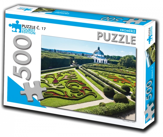 Kroměříž – Virágoskert 500 darabos puzzle TOURIST EDITION