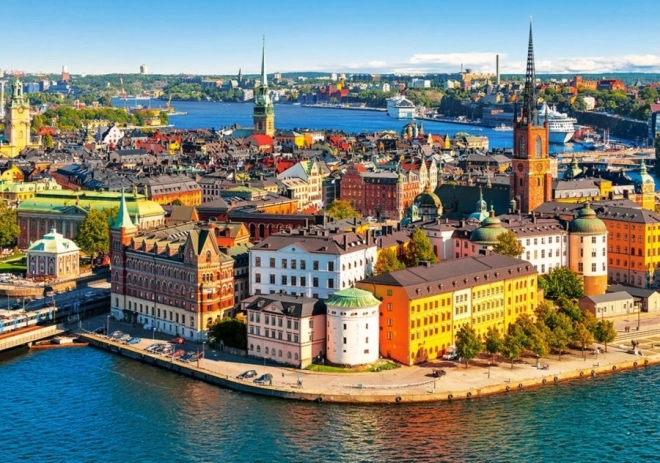 Puzzle Stockholm, Svédország 500 darab