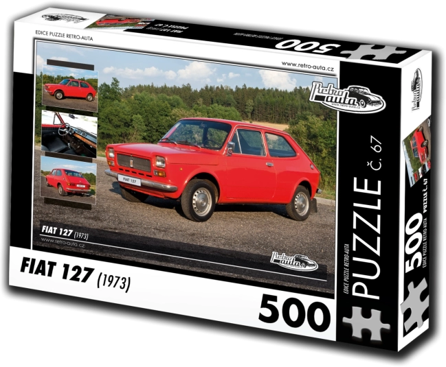 RETRO AUTÓK Puzzle Fiat 127 500 darab