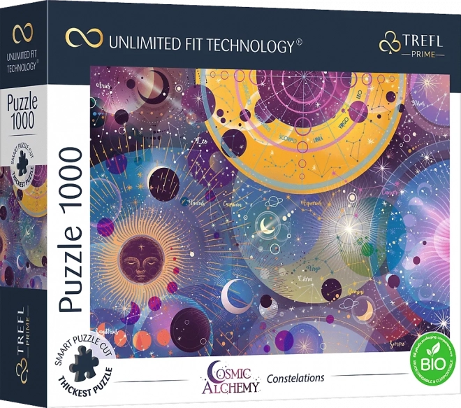 1000 darabos puzzle Űralchímia – csillagképek TREFL PRIME UFT