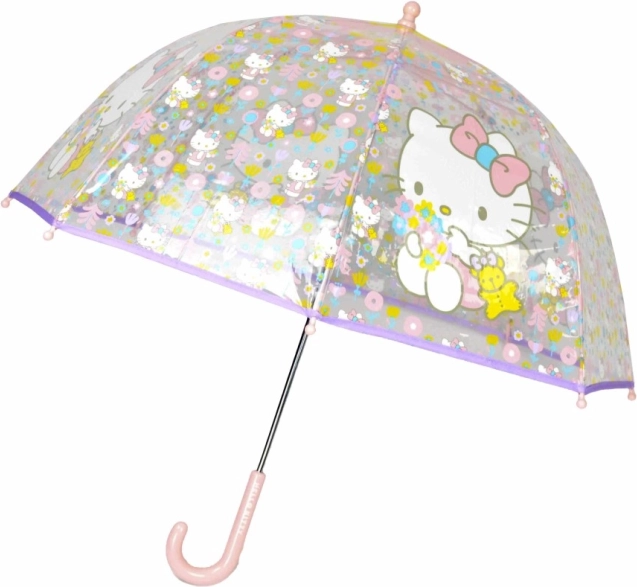 Hello Kitty átlátszó esernyő