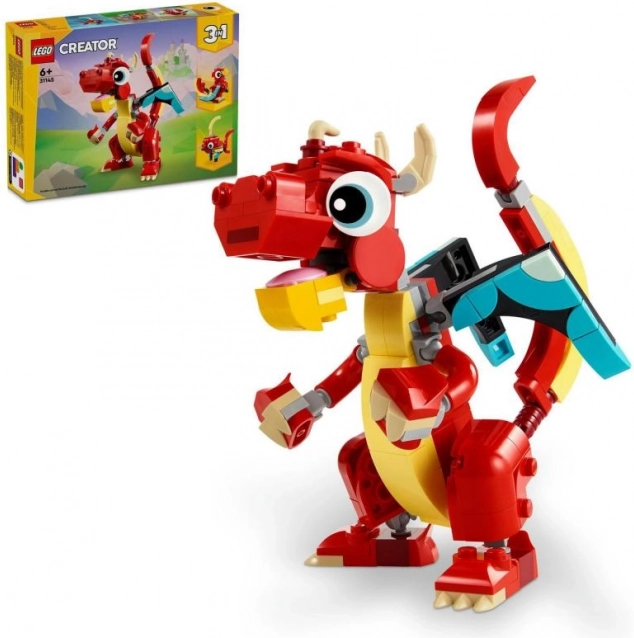 Lego Creator 3 az 1-ben Vörös sárkány