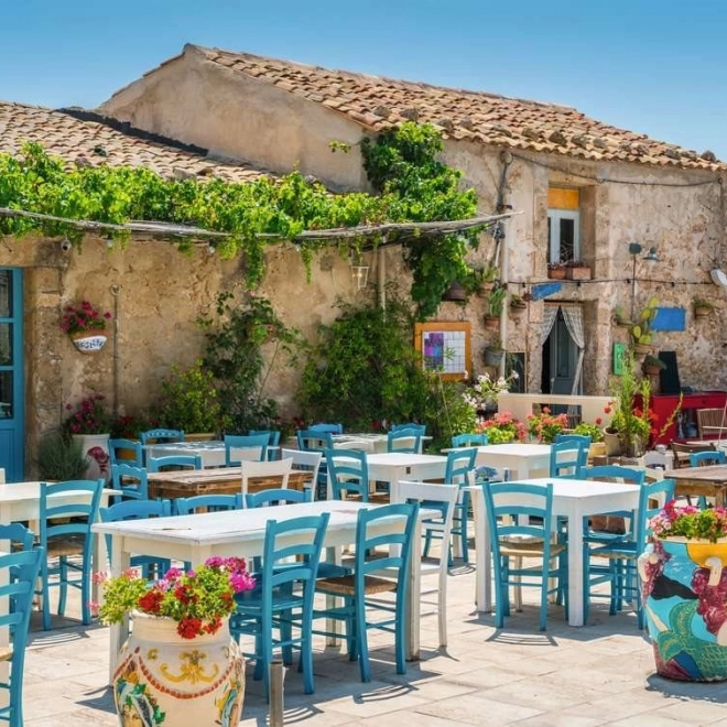 Ravensburger puzzle Tengerparti taverna 500 darab
