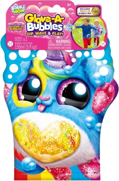 Buborék-kesztyű RAINBOCORNS GLOVE-A-BUBBLES