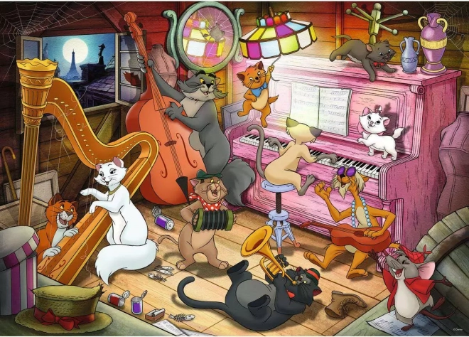Ravensburger puzzle Disney Arisztokák 1000 darab