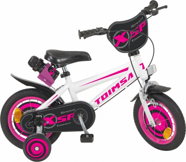 Gyermek kerékpár Toimsa XSP fehér/fekete 12