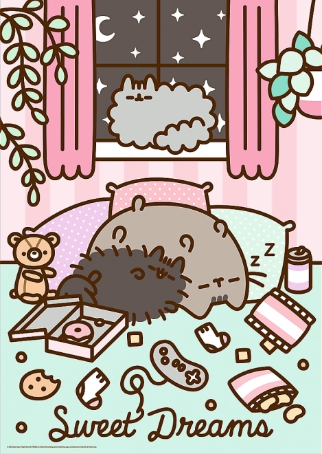 Trefl puzzle Premium Plus Pusheen 1000 darab