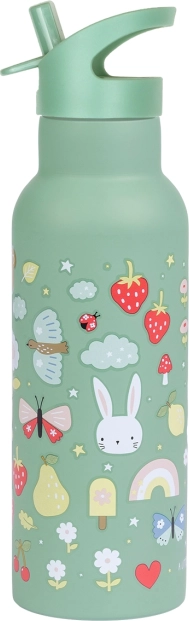 A Little Lovely Company Rozsdamentes acél ivópalack 500 ml – Joy