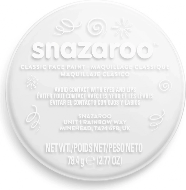 Snazaroo fehér arcfesték 75 ml