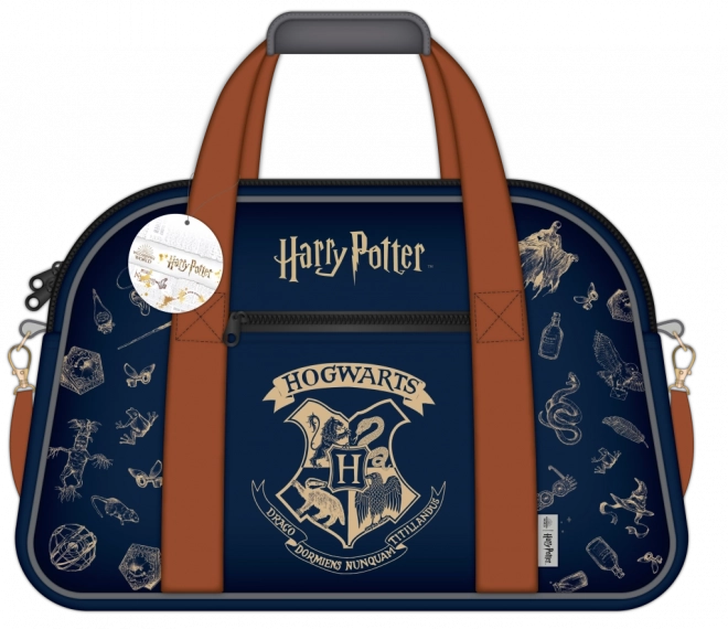 Harry Potter sporttáska navy és arany