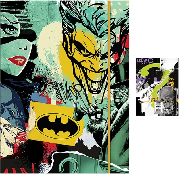 A4 mappa Batman