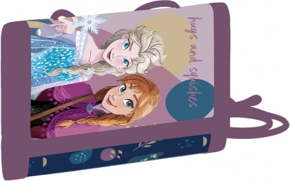 Gyermek textil pénztárca FROZEN, tépőzárral