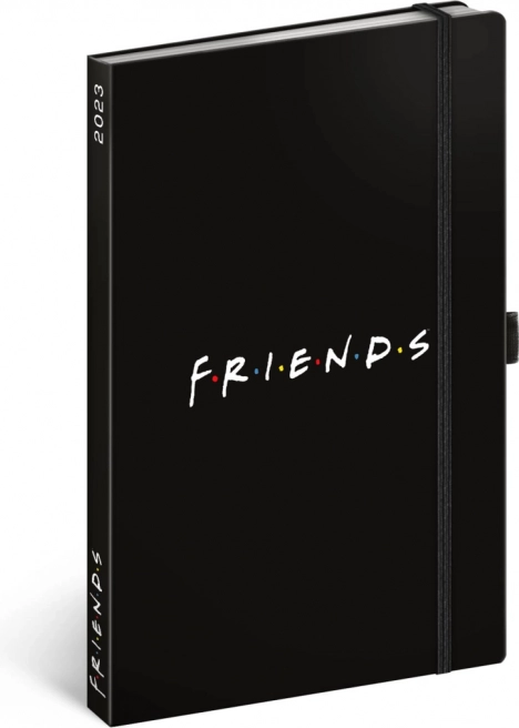 Vonalas jegyzetfüzet NOTIQUE FRIENDS 13 × 21 cm