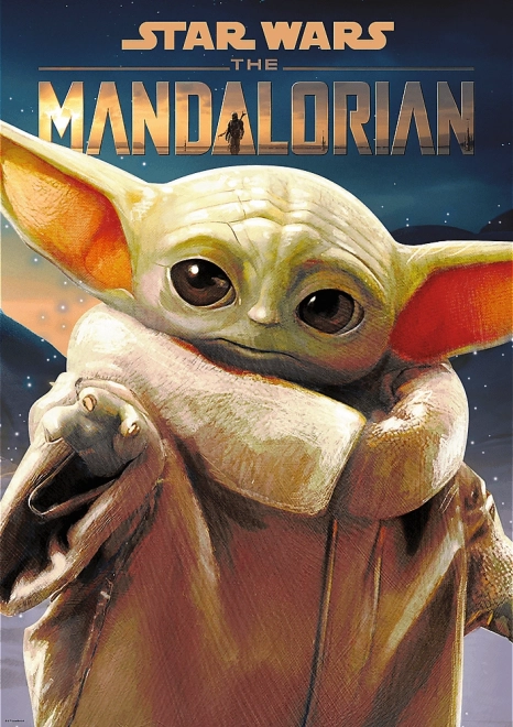 Puzzle TREFL Premium Plus Star Wars: Mandalorian - Grogu 1000 darabos