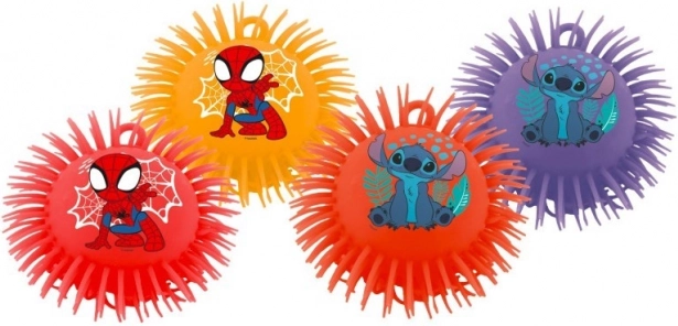Bolyhos gumilabda SPIDEY és STITCH 17 cm