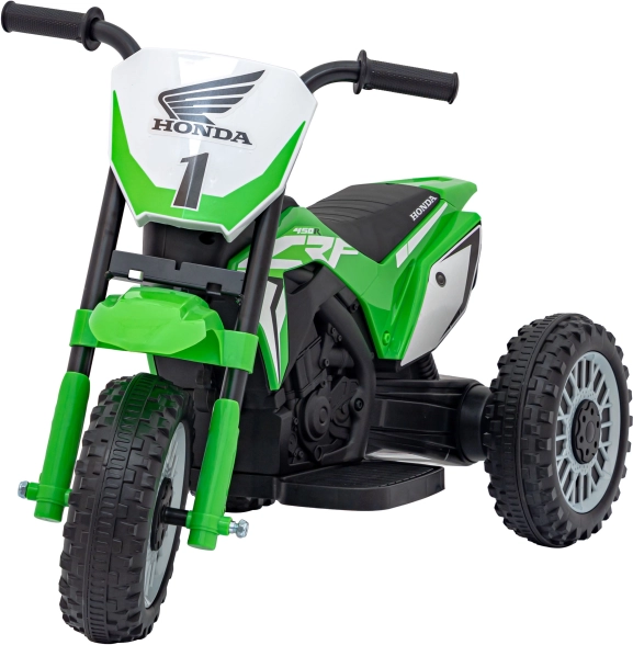 Gyermek elektromos motor Honda CRF 450R piros – Zöld