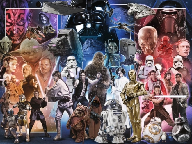 DISNEY Star Wars puzzle, 1500 darab