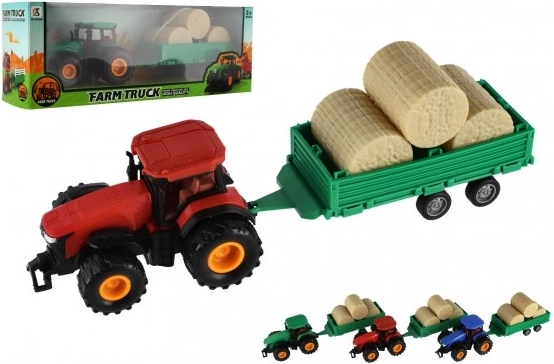 Traktor pótkocsival lendkerék meghajtással
