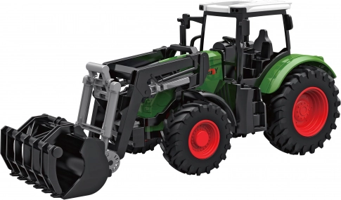 Traktor rakodóval 27 cm