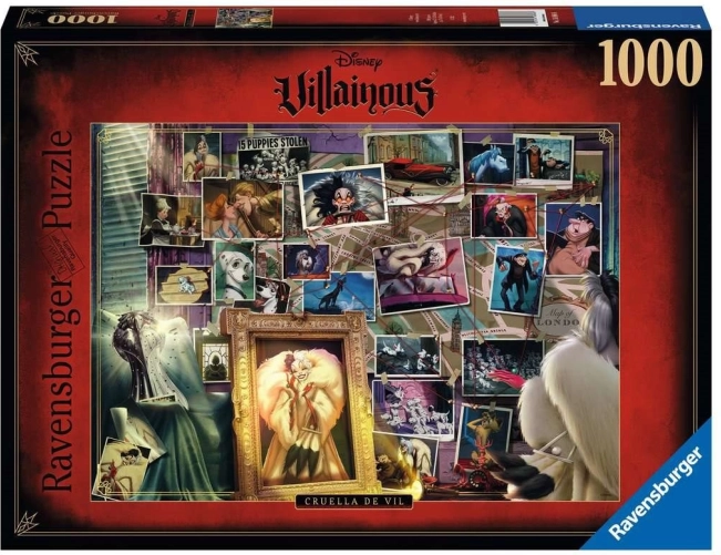 Ravensburger puzzle Villainous: Szörnyella de Frász 1000 darab