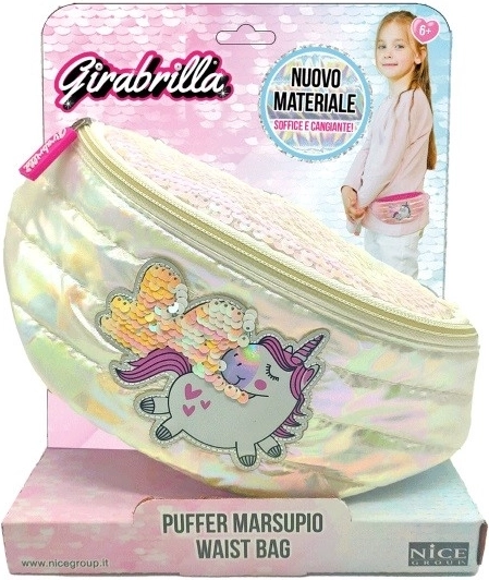 GIRABRILLA fehér övtáska
