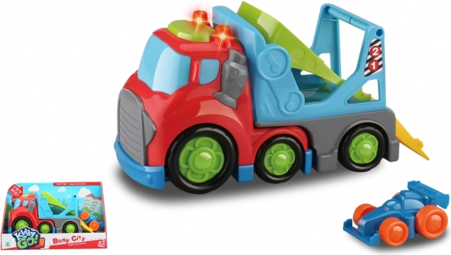 Kiddy Go! szállítóautó fénnyel és hanggal