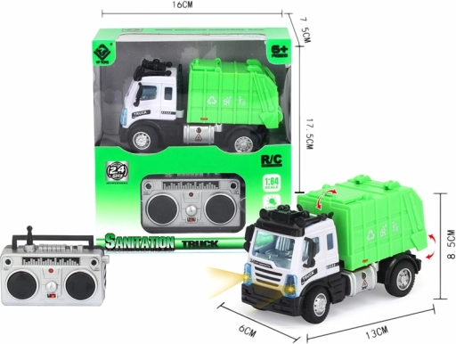 R/C Mini Kukásautó LED Fényekkel
