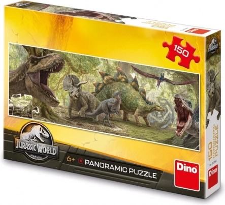 Panorámaképes puzzle Jurassic World Dino 150 darab