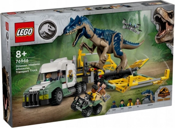 Lego Jurassic World alloszaurusz szállítójármű