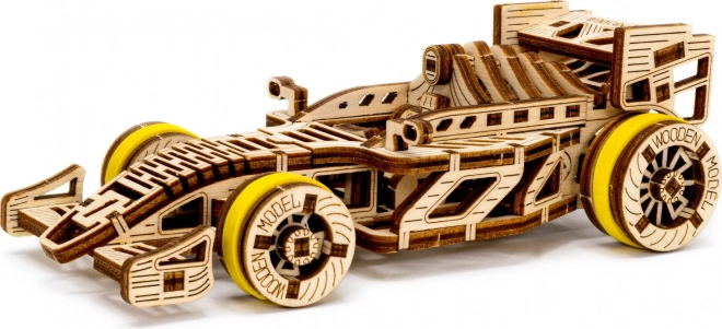 Fa 3D Puzzle Versenyautó