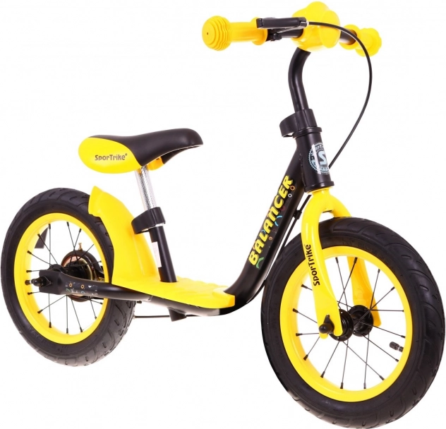 Bicikli SporTrike Balancer gyerekeknek fehér – Sárga