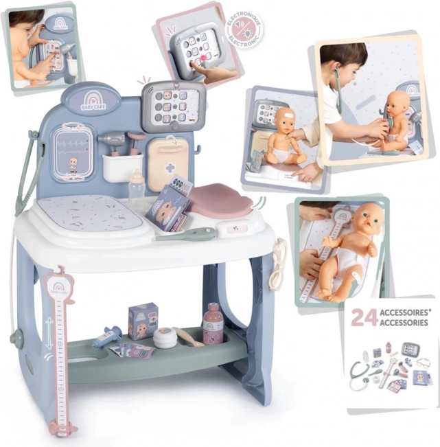 Smoby Baby Care – gyermekápolási központ és gyermekorvosi állomás