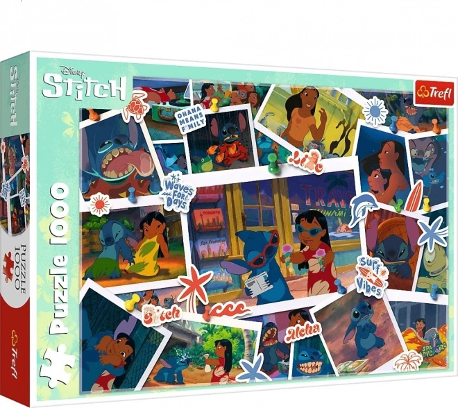 Lilo és Stitch 1000 darabos puzzle Édes emlékek