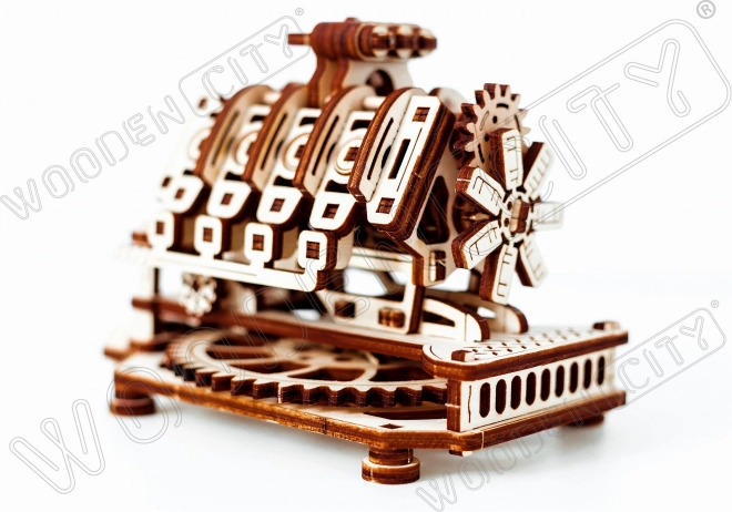 Fa 3D puzzle V8 motor