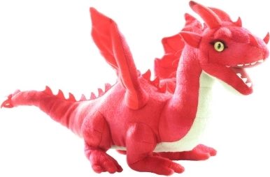 Plüss sárkány 30 cm