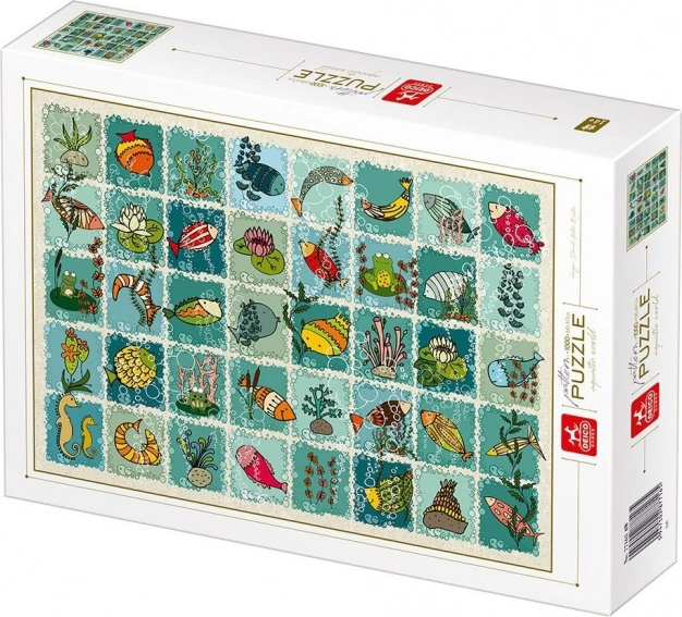 DEICO Puzzle Vizi Élőlények 1000 darab