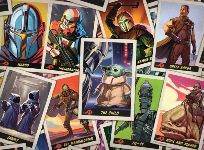 Puzzle Star Wars: The Mandalorian - Baba Yoda 500 darabos