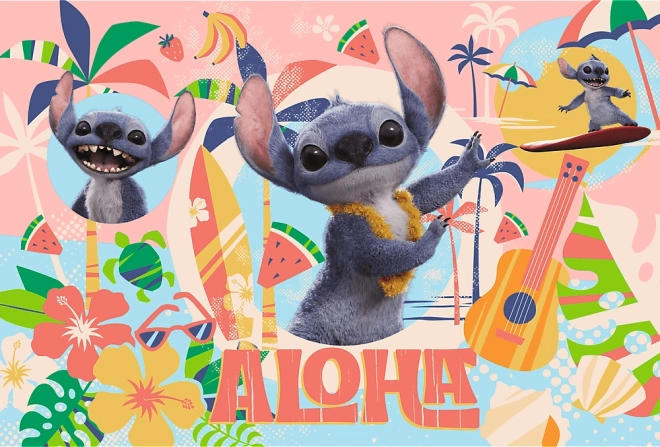 Puzzle Stitch és barátai akcióban 100 darabos