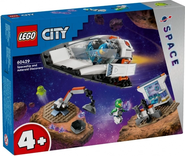 LEGO City űrhajó és aszteroida-felderítés