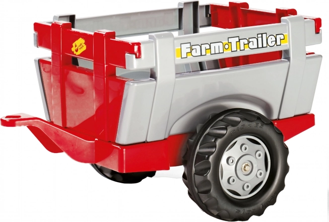 Rolly Toys utánfutó pedálos traktorhoz nyitható oldalfalakkal
