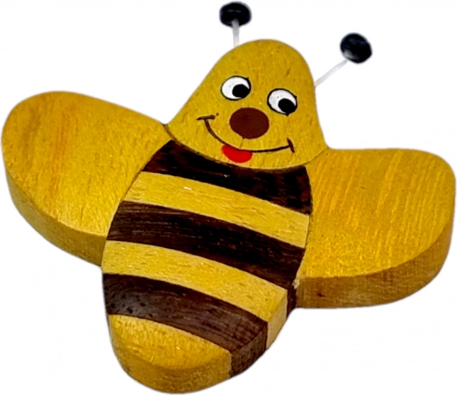 Fa mélyre ragasztható méhecske mágnes – 2Kids Toys