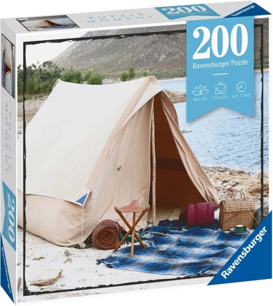 Puzzle Momenty 200 darabos - Kemping